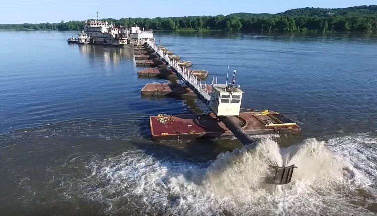 WATCH: The USACE Dredge Potter at Work
