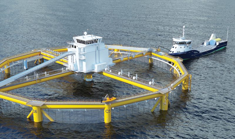 World’s First Offshore Fish Farm Rig to be Moored Off Norway
