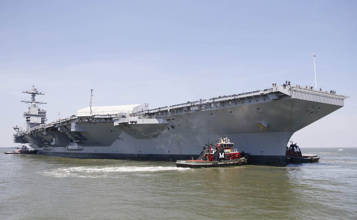 The U.S. Navy’s New $12.9 Billion Carrier Isn’t Ready for Warfare