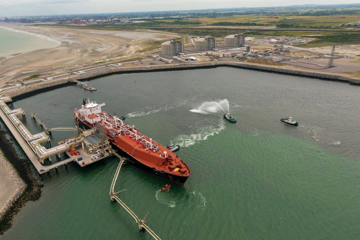 LNG Activities Resume At Dunkirk Terminal In France