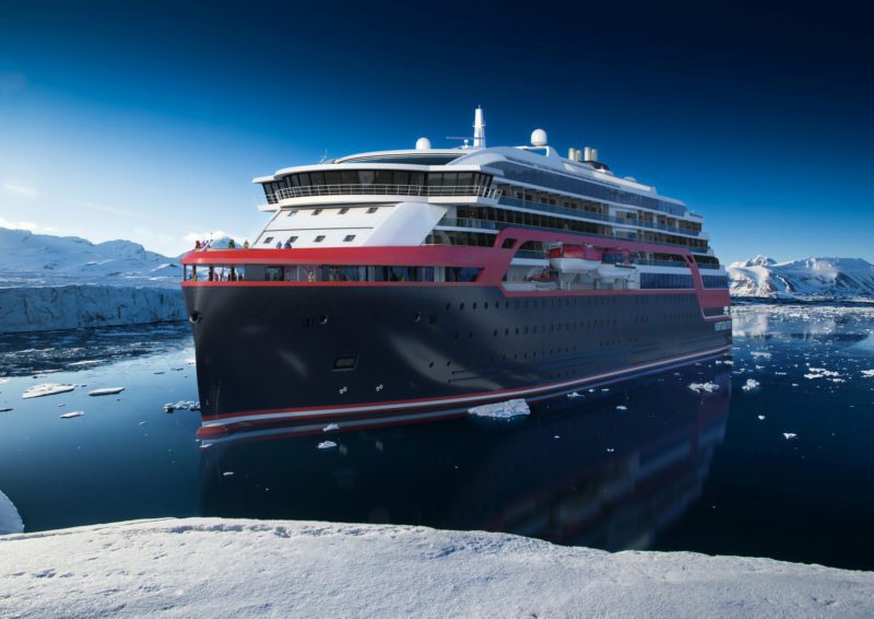 Hurtigruten expedition vessel
