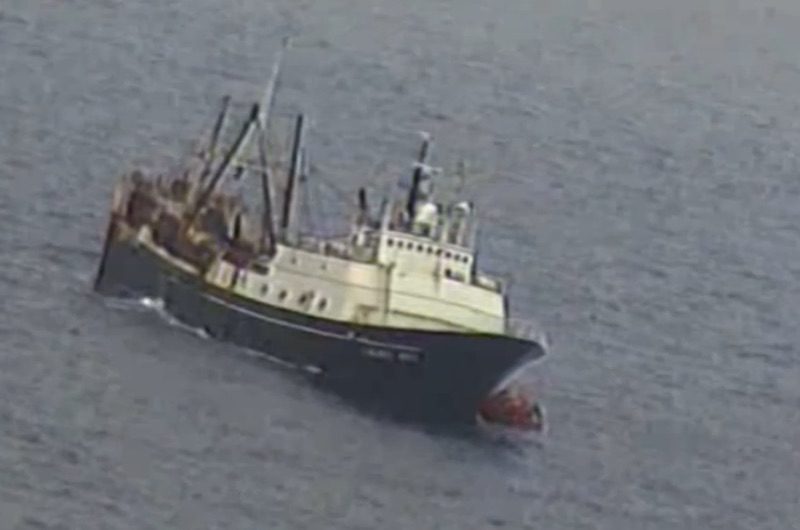 46 Rescued from Bering Sea After Abandoning Sinking Fishing Vessel