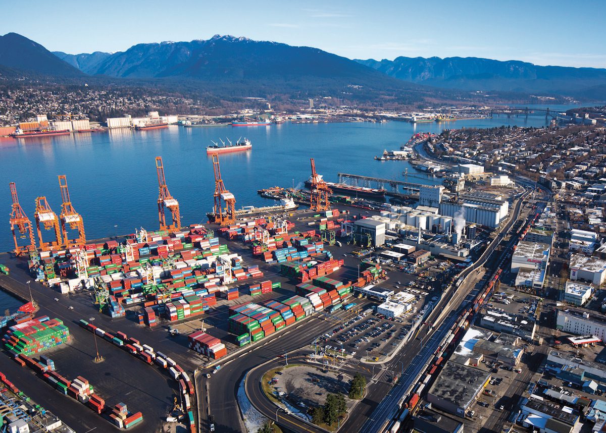 Port Of Vancouver, Canada