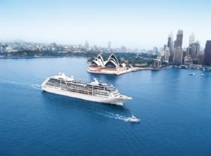 Sea Princess Cruise Ship Sydney Harbor Australia
