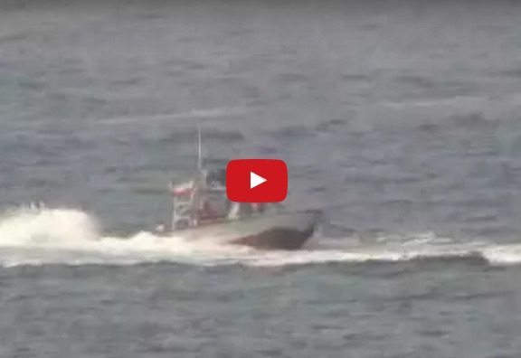 Iranian fast attack boats video