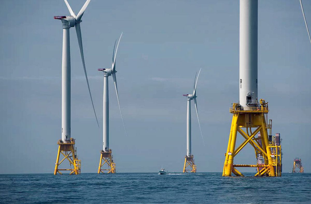Block Island wind farm project