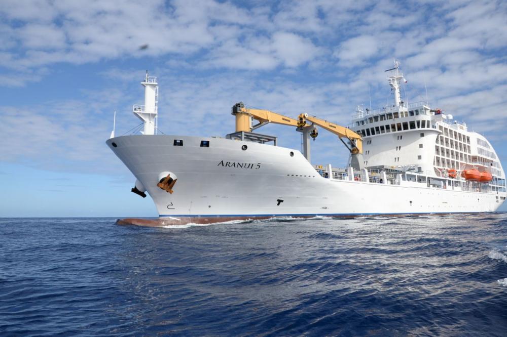 M/V Aranui five cargo passenger ship