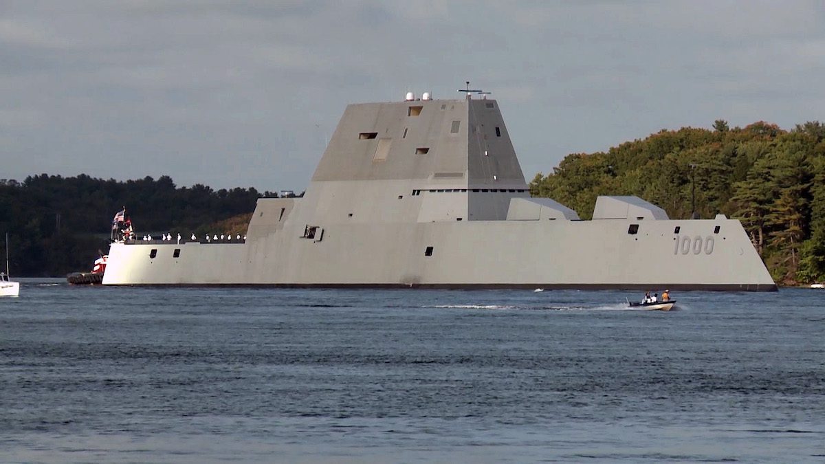 The U S Navy s Largest Most Expensive And Most Advanced Destroyer 