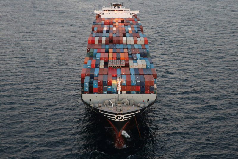 A Hanjin Shipping Co ship is seen stranded outside the Port of Long Beach, California, September 8, 2016. REUTERS/Lucy Nicholson