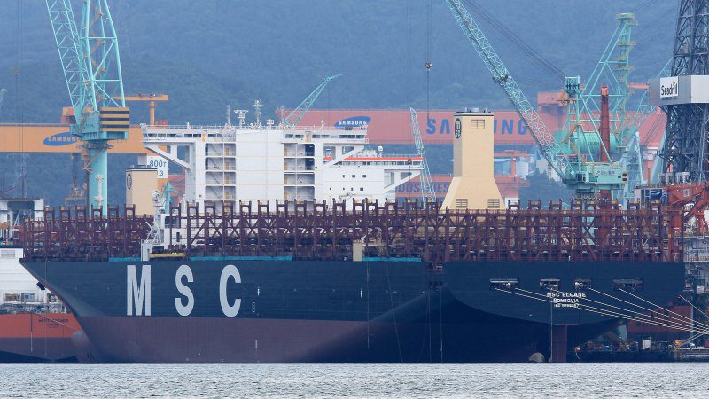 Megaship MSC Eloane Delivered to Ocean Yield