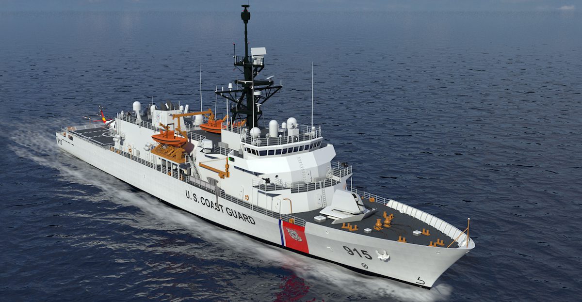 Offshore Patrol Cutter Drawing