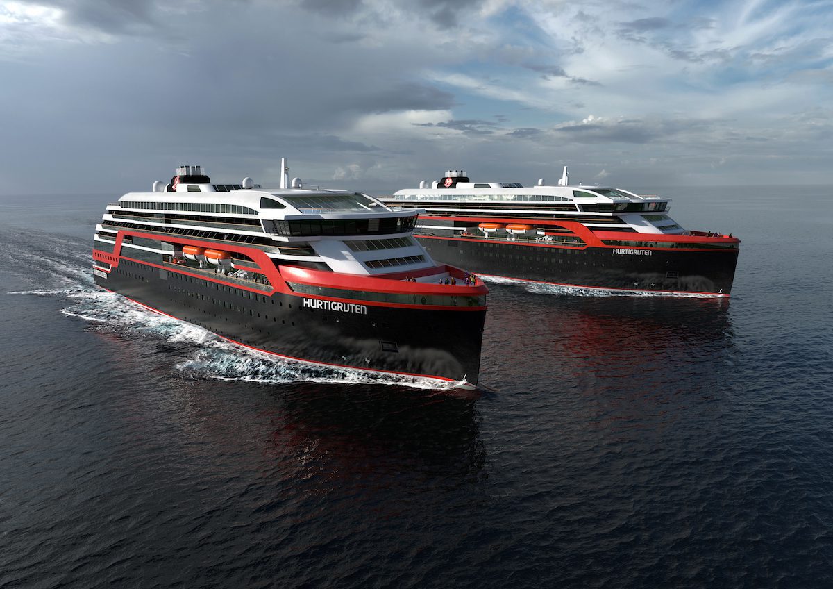 Hurtigruten expedition ships