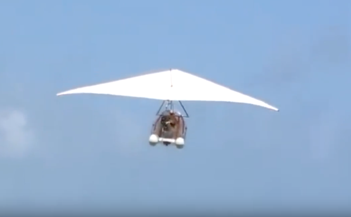 Watch: This Guys’ Boat Flies, Literally