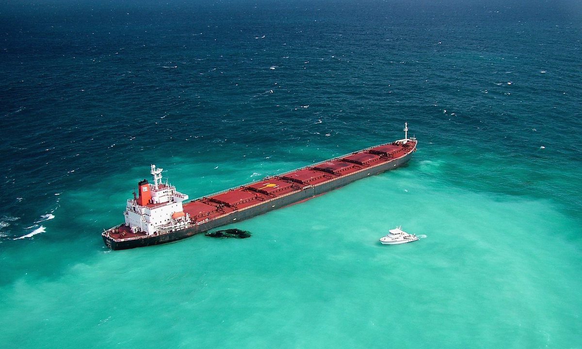 Australia Charges $120m for Ship Damage To Great Barrier Reef