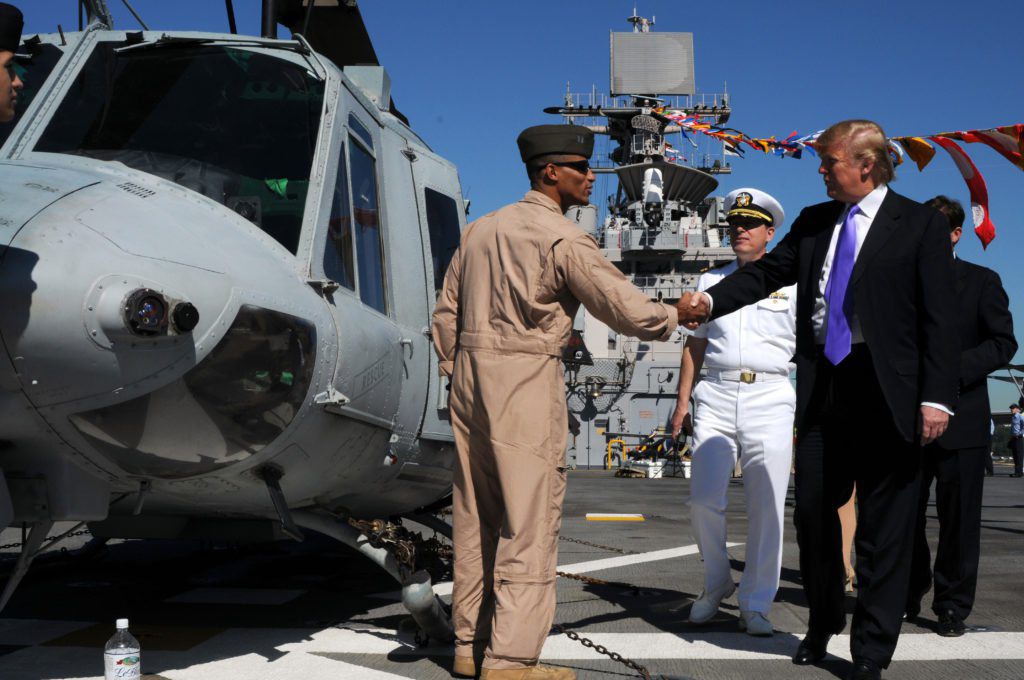Trump To Build 350 Ship Navy (Fails To Mention Merchant Marine OR USCG)