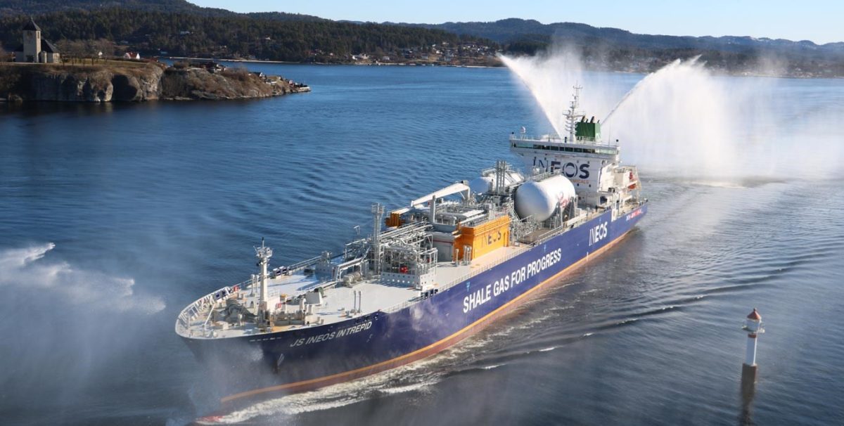First Ethane Carrier Departs US Gulf