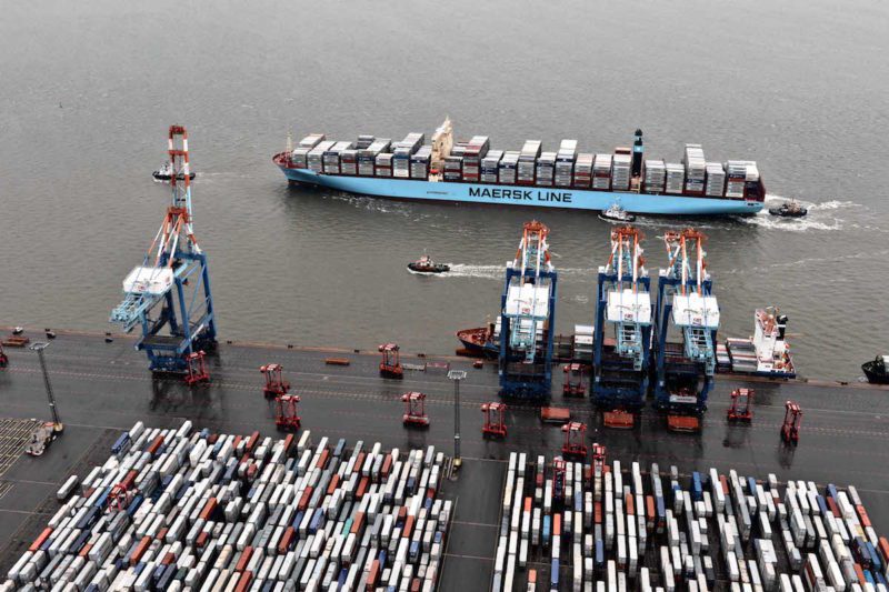 maersk triple-e containership