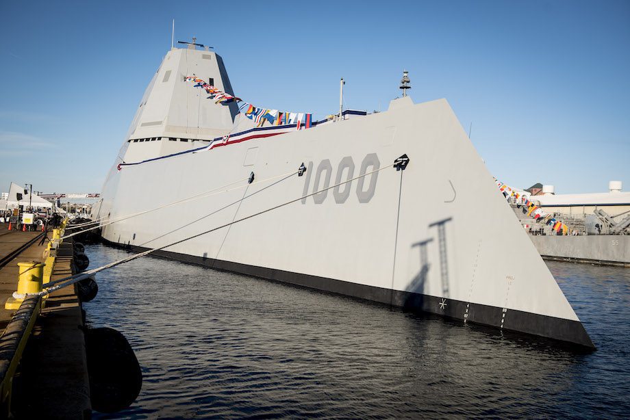 U.S. Navy Commissions Its Biggest and Baddest Destroyer Ever