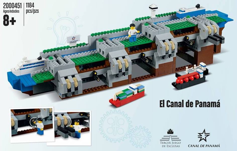 Check Out This Awesome Panama Canal LEGO Set That Actually Works