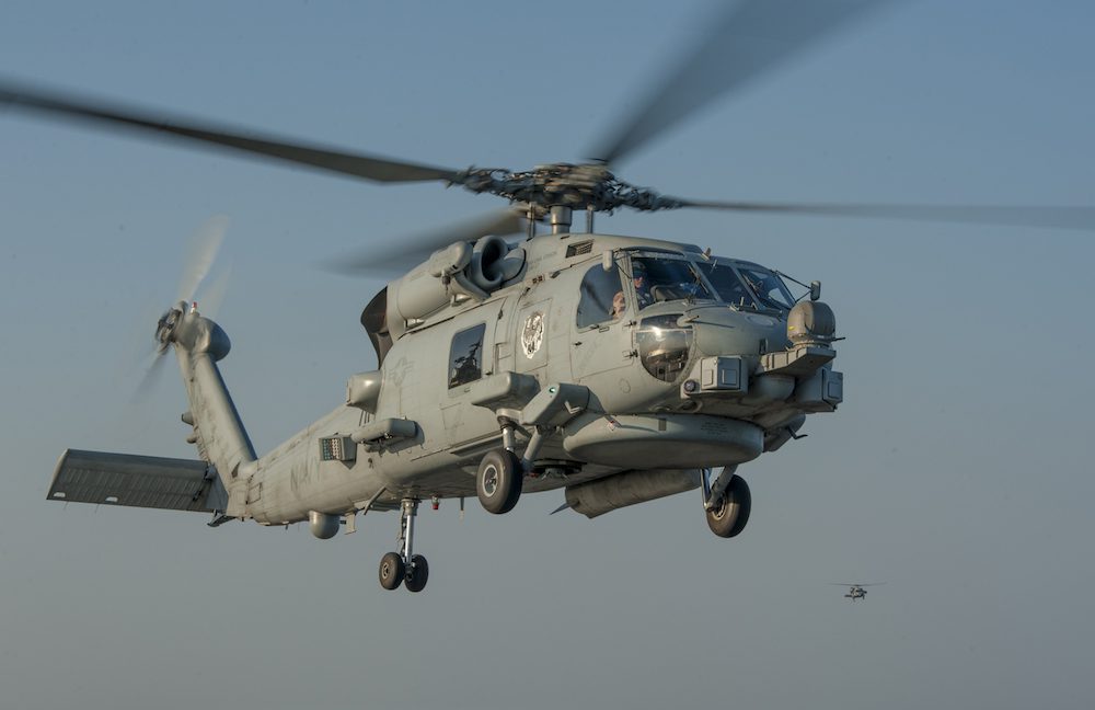 Iranian Vessel Points Weapon at U.S. Navy Helicopter in Strait of Hormuz