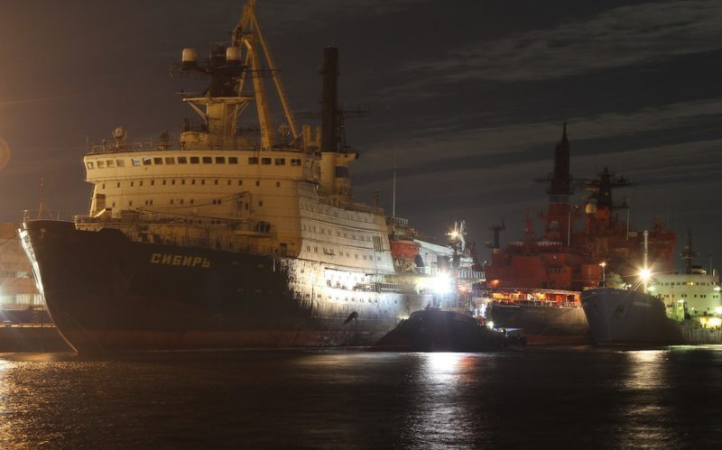 The nuclear-powered icebreaker Sibir. Photo: Atomflot