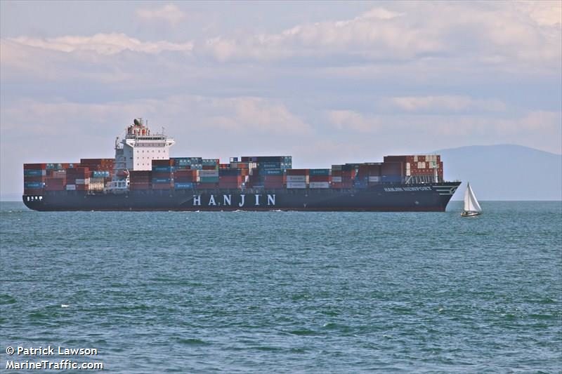 The 2009-built Hanjin Newport (aka India Rickmers). Photo: