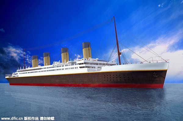 Hit That Iceberg: China Group Readies Titanic Simulation