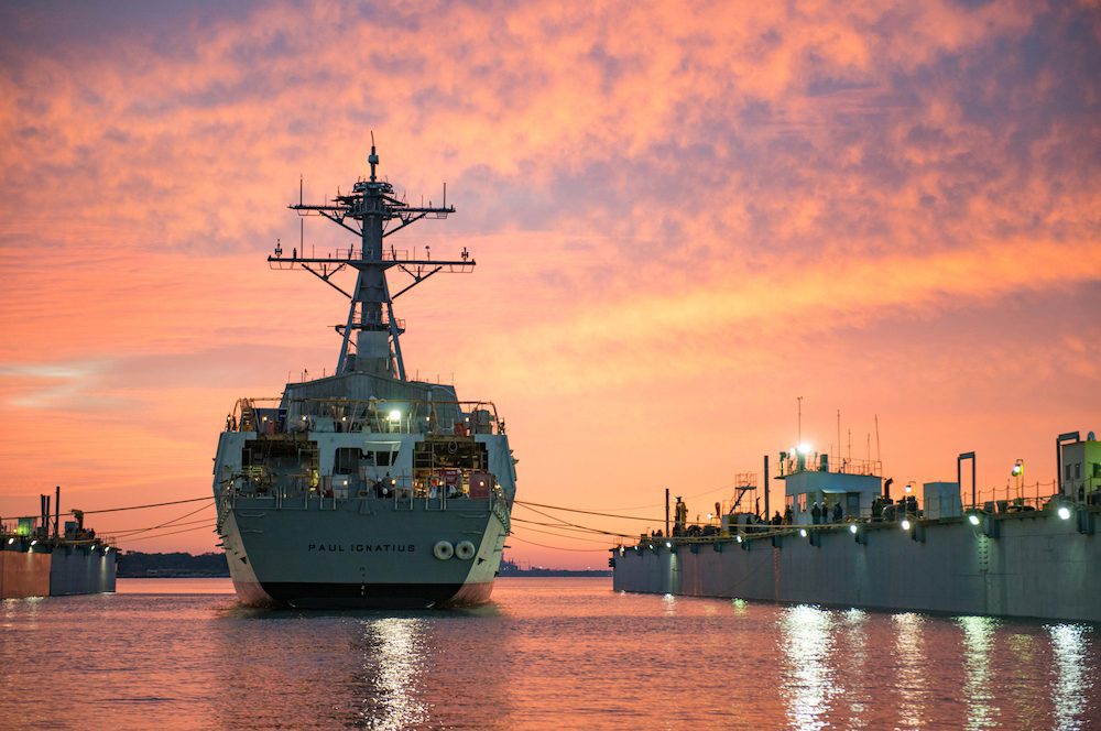 U.S. Shipbuilders Ready to Build Trump’s 350-Ship Navy