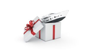 Nautical Christmas Gift Box