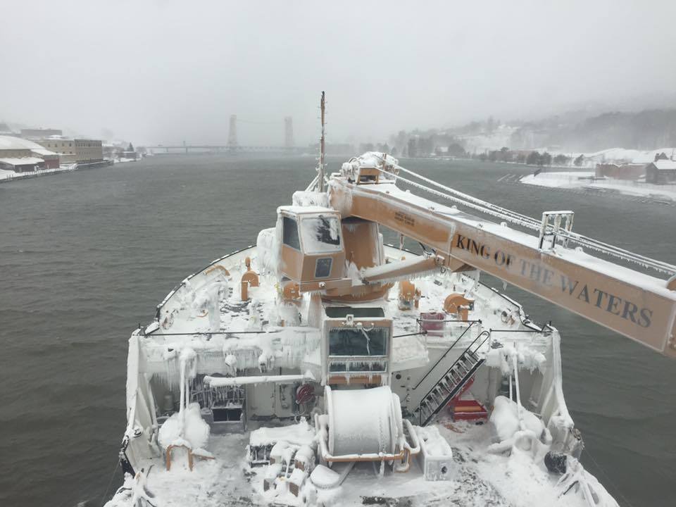 U.S. Coast Guard Kicks Off Great Lakes Ice-Breaking Operation