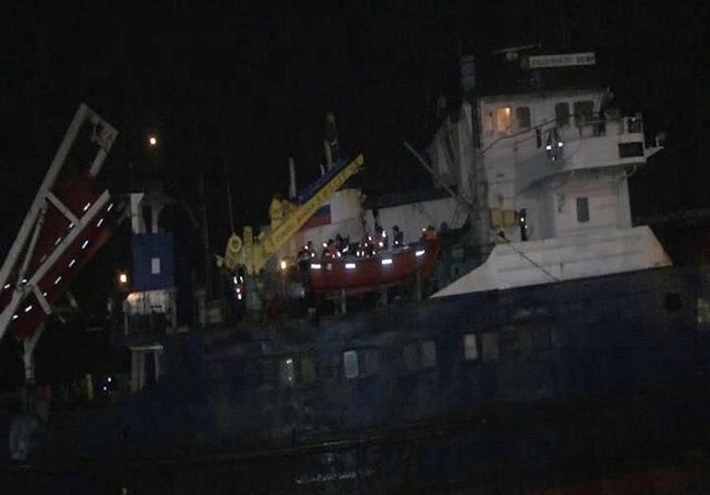 Russian Cargo Ship Runs Aground Off Istanbul