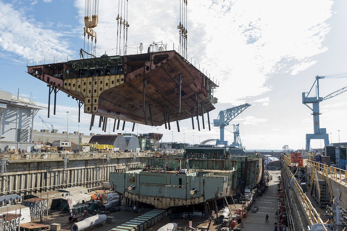U.S. Navy Shipbuilders Ready for Trump’s 350-Ship Expansion Plan