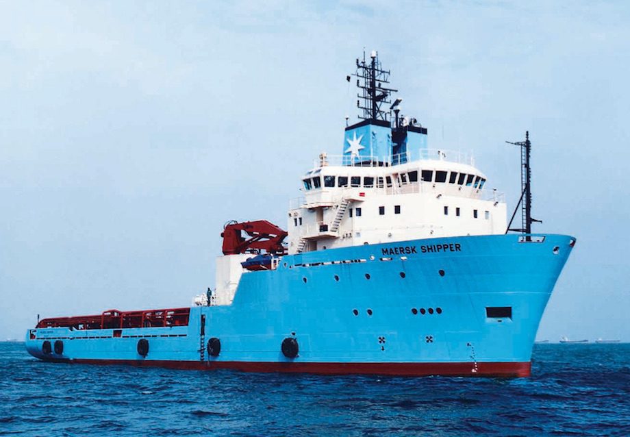 Sunken Maersk Supply Vessels Located Off France