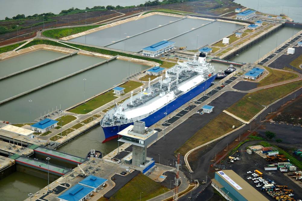 lng carrier panama canal