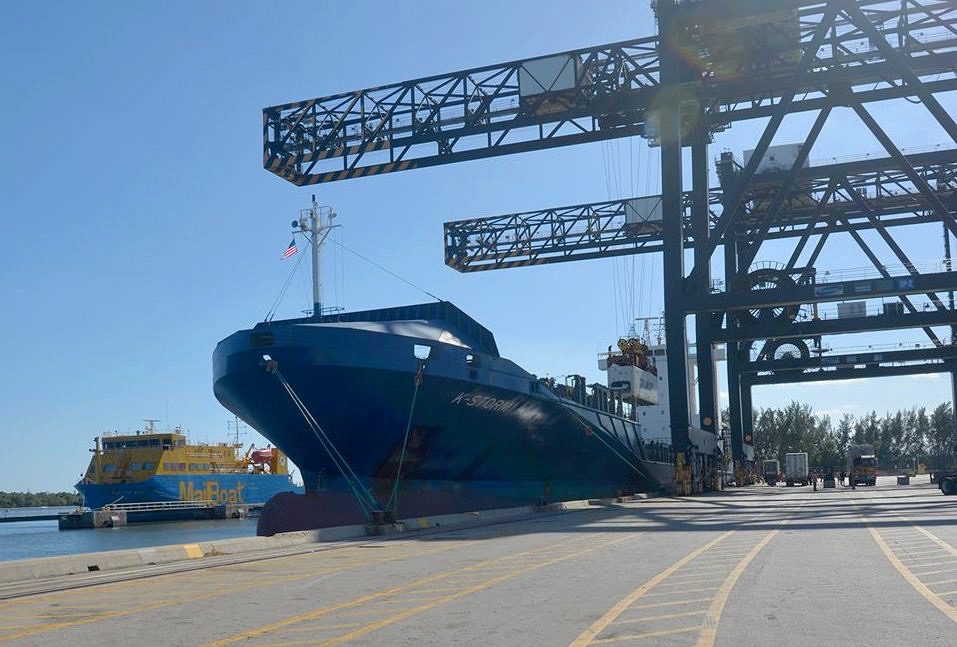 First Cuban Import in Five Decades Arrives in United States Aboard Crowley Cargo Ship