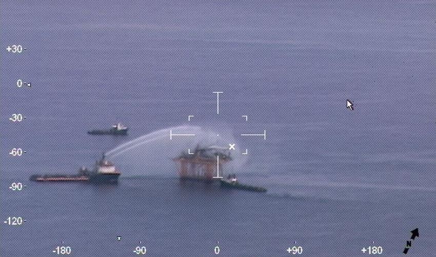 Coast Guard, Supply Vessels Responding to Platform Fire in Gulf of Mexico -UPDATE