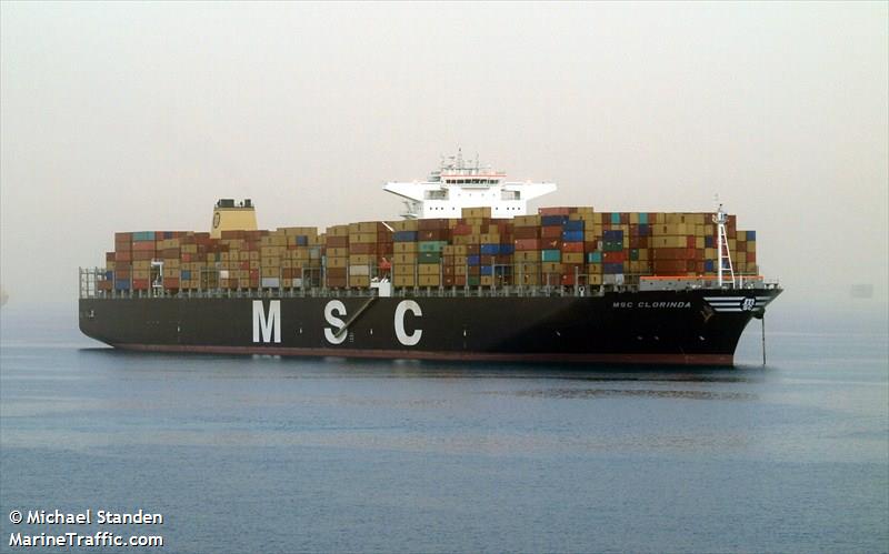 Giant MSC Containership Grounds in Suez Canal