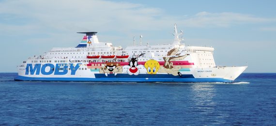 Wärtsilä carries out fast and efficient repowering of Italian ferry Moby Zaza
