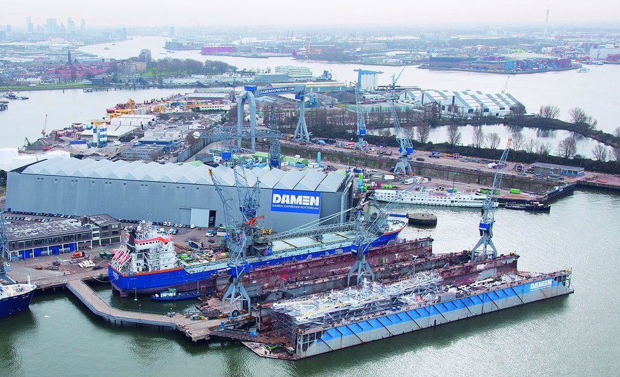 Damen Shiprepair & Conversion Announces Layoffs at Dutch Yards