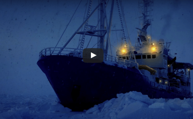 Need to Relax? Try Listening to the Sounds of an Idling Icebreaker Beset by Ice