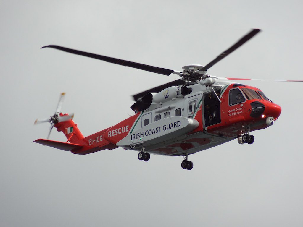 Irish Coast Guard SAR Helicopter Involved in Fatal Crash Off Ireland; One Dead, Three Missing