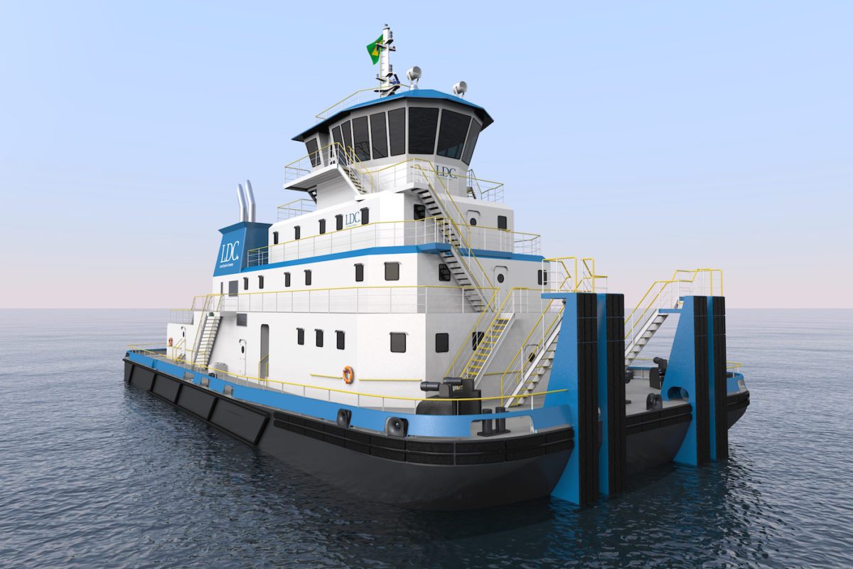 Robert Allan Ltd. Designs for New Fleet of Pusher Tugs & Barges for Louis Dreyfus Company in Brazil