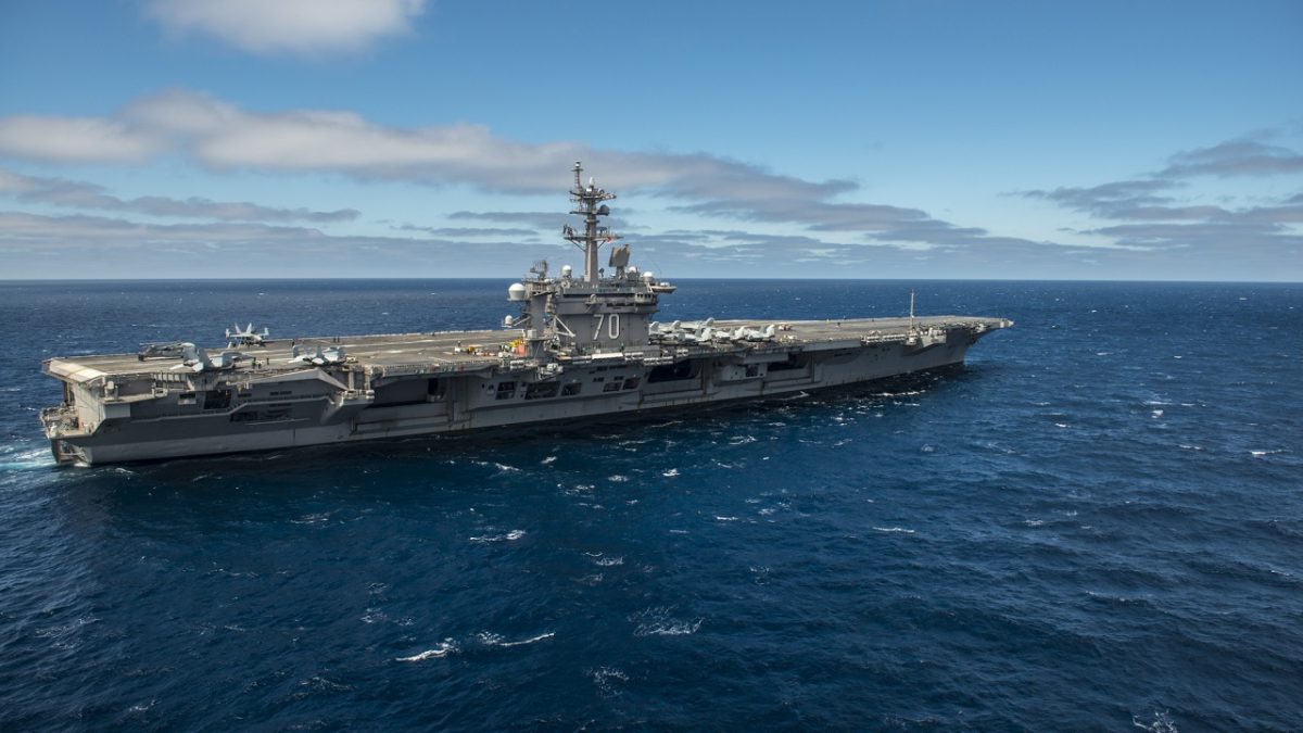 aircraft carrier USS Carl Vinson