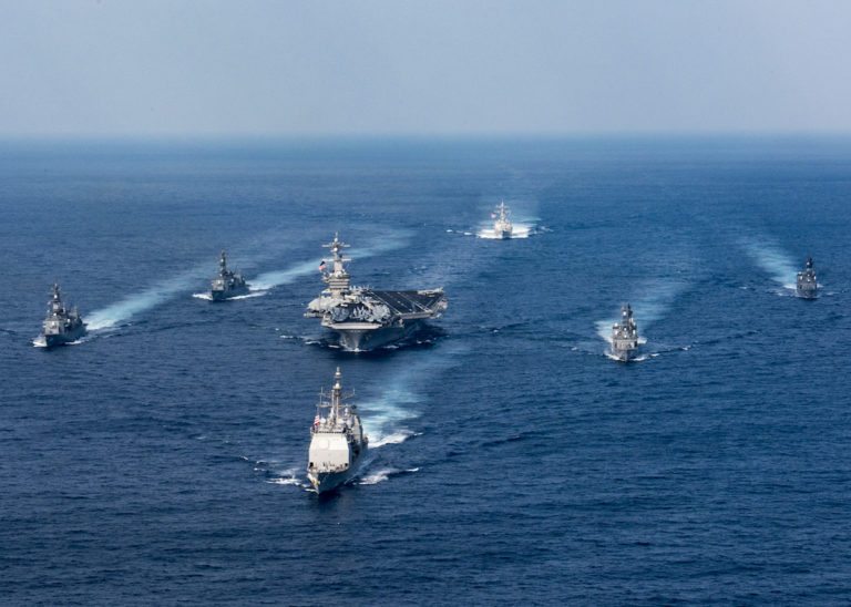 Carrier Group Heads For Korean Waters As Trump Calls Leaders