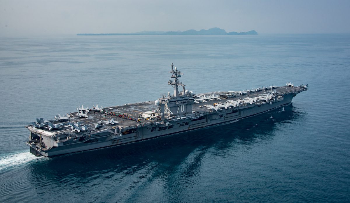 U.S. Aircraft Carrier Strike Group Supposedly Sent to Deter North Korea Spotted 3,500 Miles Away, Heading in Opposite Direction