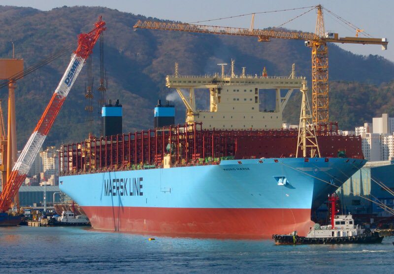 madrid maersk world's largest containership