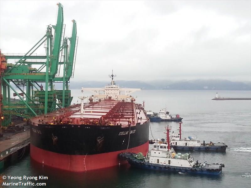 Very Large Ore Carrier ‘Stellar Daisy’ Sinks in South Atlantic