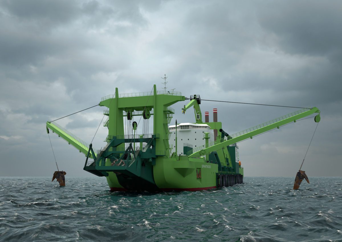 Wärtsilä dual-fuel solution to drive the world’s most powerful cutter dredger