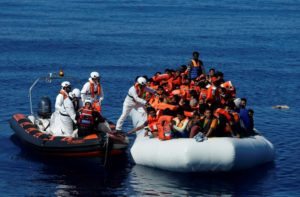 Migrant RIB Boat Rescue