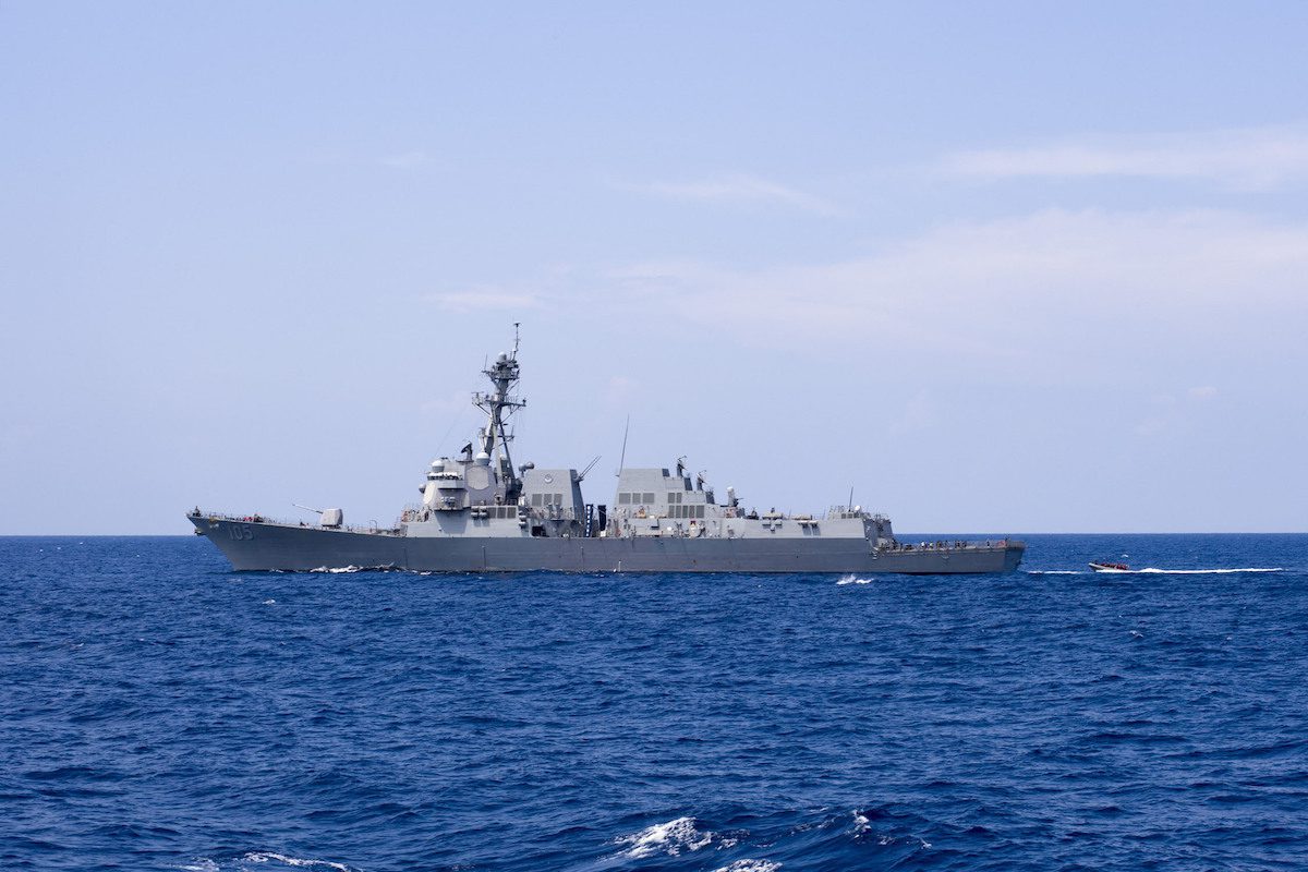 In First Under Trump, U.S. Warship Challenges Beijing’s Claims in South China Sea